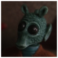 GREEDO: <<It's too late. You should have paid him when you had the chance. Jabba's put a price on your head, so large that every bounty hunter in the galaxy will be looking for you. I'm lucky I found you first. >> #starwars #anhwt #toyshelf